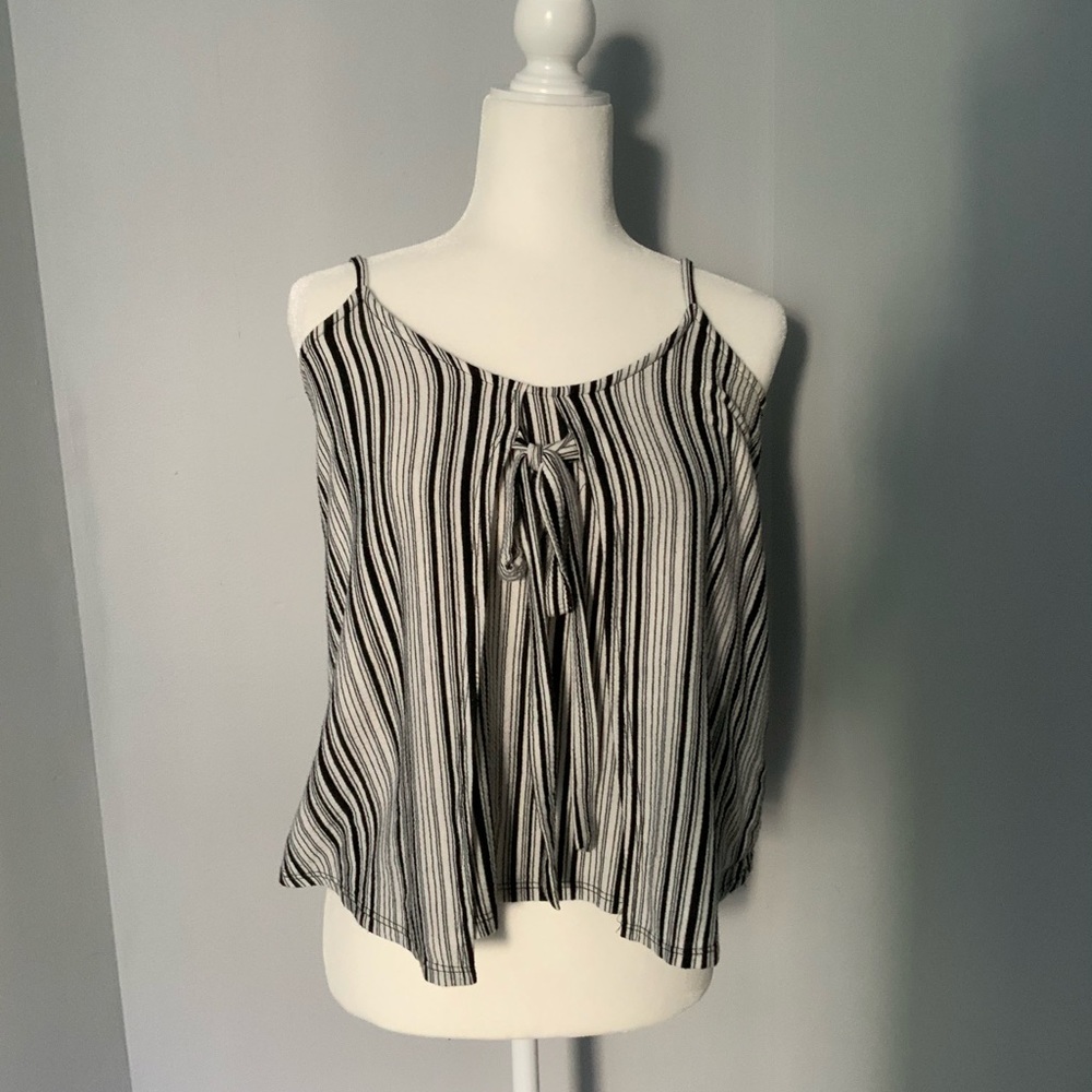 Black and White tank top